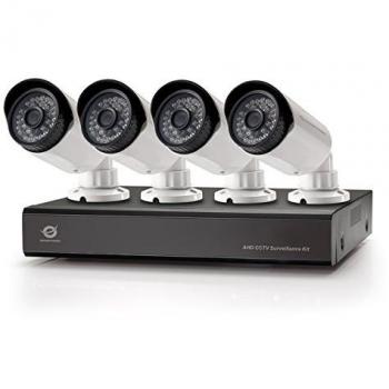 Conceptronic Kit de vigilancia AHD CCTV de cuatro canales - Kit de videovigilancia