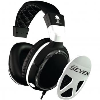 Turtle Beach Ear Force M Seven Diadema Binaural Alámbrico Negro, Blanco - Auriculares