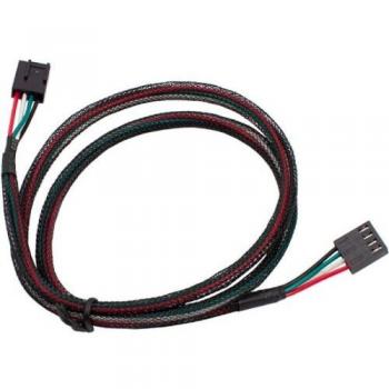 Aqua Computer Aquabus Cable de Transmisión 4 Pines (0,7m, Negro)