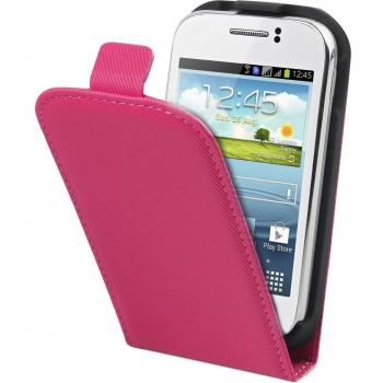Muvit MUSLI0409 - Funda slim + protector de pantalla para Samsung Galaxy Young S6310, rosa