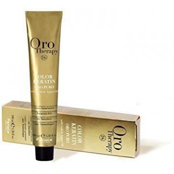 Fanola Oro Therapy Pure Gold Color Keratin Permanent Cream Hair Dye 9.0 Light Blonde