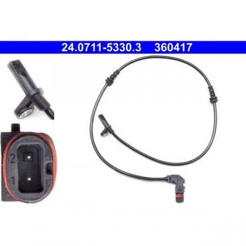 Sensor de velocidad de rueda ATE 24.0711-5330.3