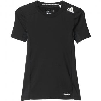 adidas Yb Tf Base Tee Camiseta, Niños, Negro