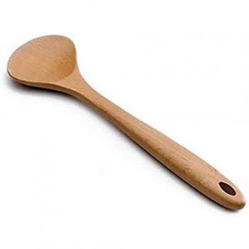 Lacor - 68173 - Cuchara Para ensalada Brun 30cm Madera
