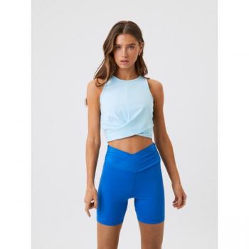 Björn Borg Cross Tank Top, Blue, Size L
