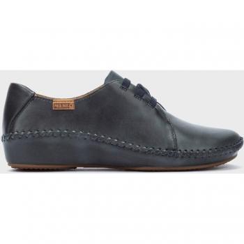 Zapatos planos de mujer Pikolinos de piel con cordones elásticos y plantilla acolchada modelo VALLARTA 655