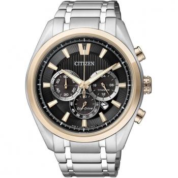 Reloj Citizen Super Titanium Cronógrafo Bicolor CA4014-57E para Hombre