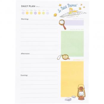 Grupo Erik Bloc de Notas El Principito A5 - Planificador Diario y Lista de Tareas, Gris, Inglés