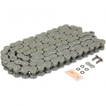 Cadena DID 525ZVMX-100, tipo de cadena para motocicleta, características: diseño de eslabones sellados, adecuada para alta potencia y rendimiento, compatible con múltiples modelos de motocicletas, fabricada en acero de alta calidad