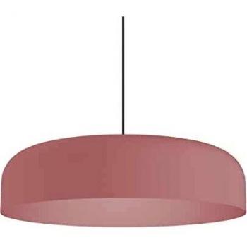 Lámpara de Techo Moderna Tuzzi E27 Monocromática en Metal Rosa