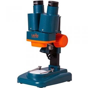 Levenhuk Microscopio Estereoscópico para Niños LabZZ M4 para Observar Monedas, Rocas, Insectos, Plantas y Otros Objetos