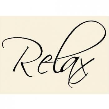 Vinilo letras diseño creaciones relajarse Pared Vinilo decal-great de vinilo para Spa, baño, baño, etc-18 pulgadas de alto x 27 pulgadas wide-several colores a elegir de negro