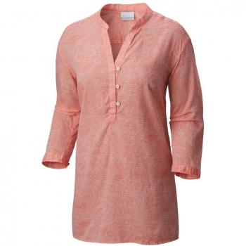 Columbia Early Tide Tunic AL1603 Blusa Larga, Mujer, Zing Print, L