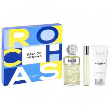 Rochas Eau de Rochas Estuche Regalo Mujer - Eau de Toilette 100ml, Gel de Ducha y Loción Corporal