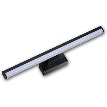 Asten LED 8W Lámpara de Pared Impermeable IP44 400mm Negra