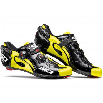 Zapatos ruta Wire Carbon 2017, negro/amarillo, 43