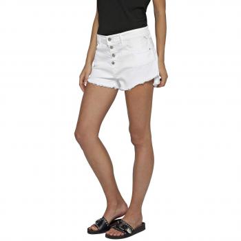 REPLAY Wa630 .000.8005201 Pantalones Cortos, Blanco