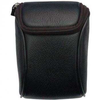 DigiEtui Leather Case - Funda para Panasonic LX5/LX7, Negro