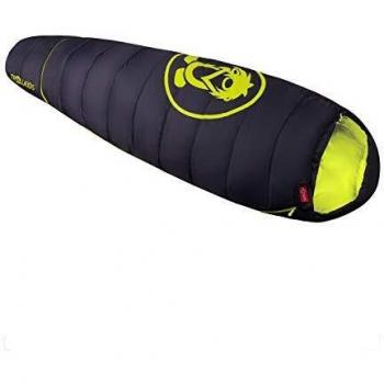 Saco de Dormir Extensible Fjell Dreamer II para Niños - Tamaño 160-190 cm, Color Azul/Lima