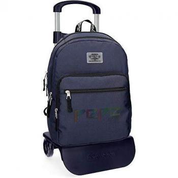 Pepe Jeans, Mochila, 46 cm, 21.39 Litros, Azul