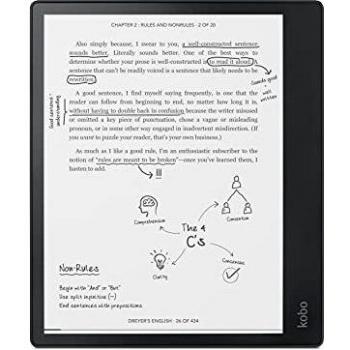Kobo Elipsa Pack - E-Reader con Pantalla Táctil 10.3 Carta E Ink, 32 GB de Almacenamiento, Wi-Fi, Lápiz Stylus y Funda SleepCover