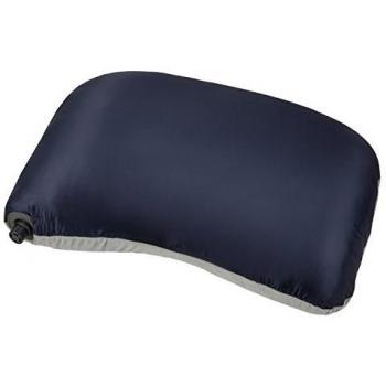 Almohada de viaje con núcleo de aire y relleno de plumón Azul azul oscuro Talla:talla única