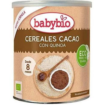Babybio - Cereales Cacao Con Quinoa - 220 G - Desde 6 Meses - Bio