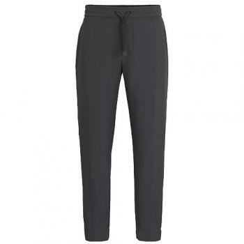 Pantalón Chino BOSS Green T_Flex con Tunnelzug, Talla 54, Color Gris Oscuro, Casual y Elástico