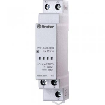 Finder 19.91.9.024.4000 - Switching Relay DC 24V, Max Switching Current: 16A, Configuration: 1 Change-over, Quantity: 1 pc
