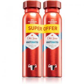 Old Spice Whitewater Deodorant Spray Twin Pack 2x150 ml