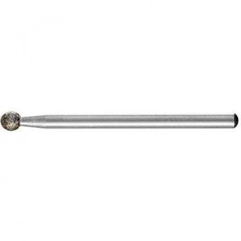 Punta de CBN Esférica 4,0 mm con Mango de 3 mm - Pack de 5 unidades B126 para Grabado y Desbarbado