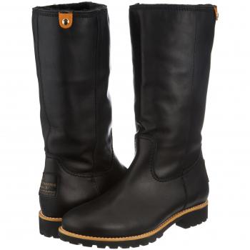 Botas de mujer Panama Jack en piel color negro