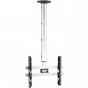Soporte de Techo Universal VESA para TV CM4 Maxi Plata, Compatible con Pantallas de 42-65 Pulgadas, Capacidad de Carga hasta 50 kg