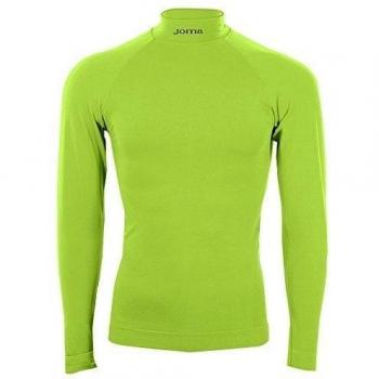 Joma Brama - Camiseta térmica para niños de 12-14 años, color verde flúor