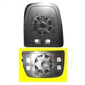 Cristal de Espejo Retrovisor Exterior Derecho Calefactable Inferior para Iveco Daily IV - Van Wezel 2815836