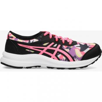 Zapatillas de Running Asics Contend 8 Print para junior en color rosa, negro y lila, talla 39