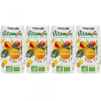 Zumo Vita Frutas Bio 6x20cl Vitamont