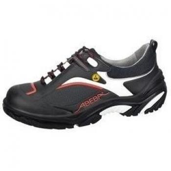 Abeba 34502-37 talla 37 ESD-Crawler zapato seguridad bajo - negro/rojo