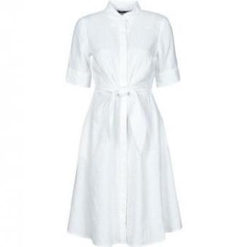 Vestido Midi Manga Corta Lauren Ralph Lauren WAKANA