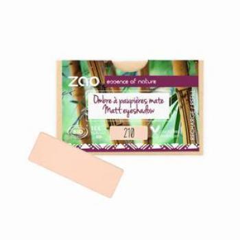 Zao Recarga de Sombra de Ojos Mate Rectangular 210 Rosa Durazno