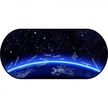 Walser 16700 Parasol para luneta trasera, autoadhesivo 100 x 50 cm - Motivo: cosmos