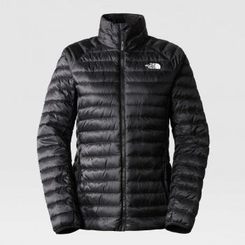 Chaqueta de mujer The North Face Bettaforca negra con logo blanco, talla L