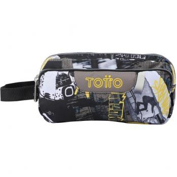 Estuche escolar triple eco-friendly Skater Totto