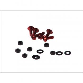 Tornillos VICMA 907RJ - Surtido de tornillos de acero, cabezal hexagonal, rosca completa, medidas variadas para múltiples aplicaciones