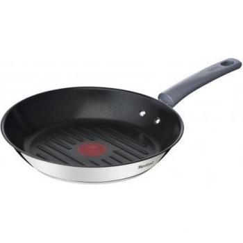 Sartén Parrilla Tefal Daily Cook 26 cm Acero Inoxidable Baquelita