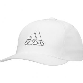 adidas Tour Delta Textured Gorra de Golf, Hombre, Blanco, L/XL