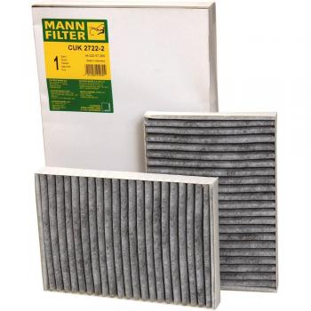 Original MANN-FILTER Interior Filter CUK 2722-2 – Cabin air filter set