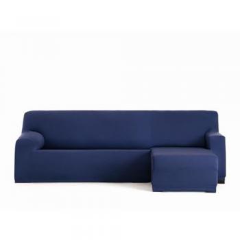 Funda para chaise longue de brazo corto derecho Eysa BRONX Azul 110 x 110 x 310 cm