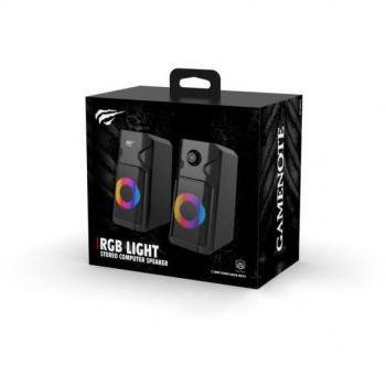 Altavoz para PC SK-204 RGB Gaming - Altavoces para PC GAMING - SK204 GAMING HAVIT, Negro / RGB