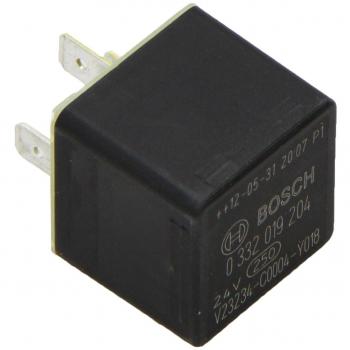 Bosch 0332019204 Mini Relay 24V 30A, 2x87, IP5K4, Operating Temperature from -40 Degree to 85 Degree C, 5 Pin Relay